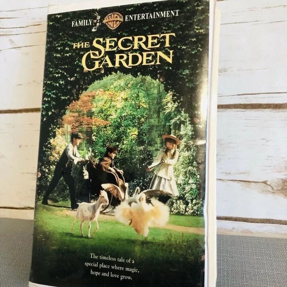 THE SECRET GARDEN VHS Home Video Cassette Tape Clamshell Case